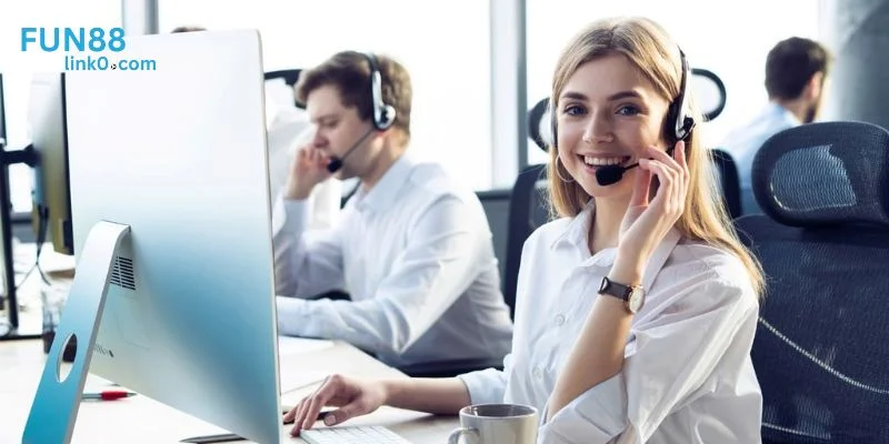 Liên hệ CSKH FUN88 khi có bất cứ vấn đề nào xảy ra.